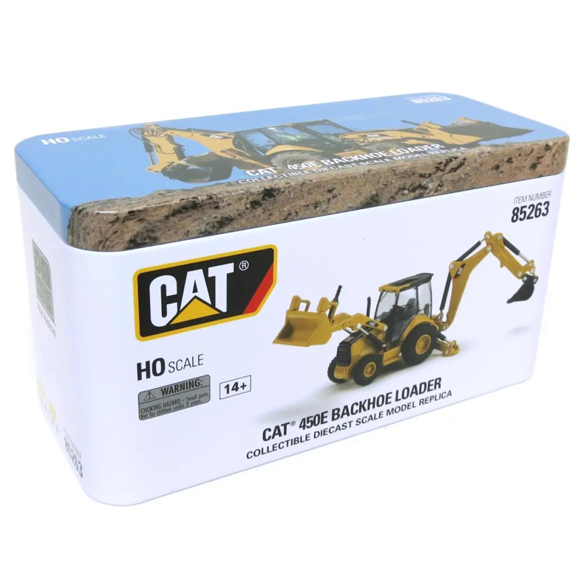 1/87 Caterpillar 450E Backhoe Loader- High Line Series