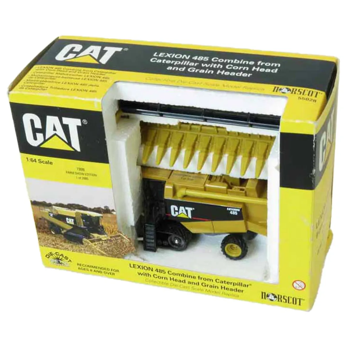 1/64 Caterpillar Lexion 485 Combine, 1999 Farm Show Edition