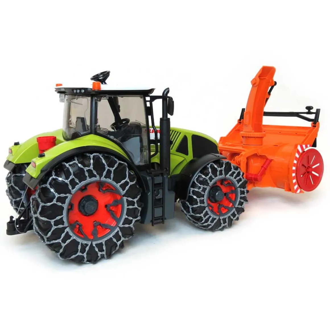 1/16 Claas Axion 950 Tractor with Snow Blower & Tire Chains by Bruder