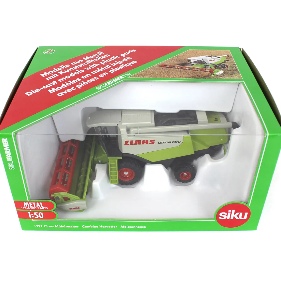 1/50 Claas Lexion 600 Combine Harvester with Grain Head