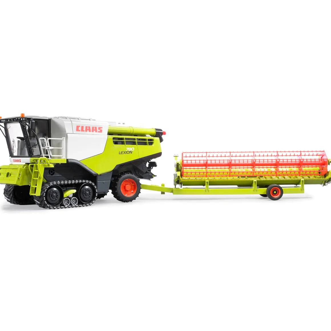 1/16 Claas Lexion 780 Terra Trac Combine with Header & Transporter