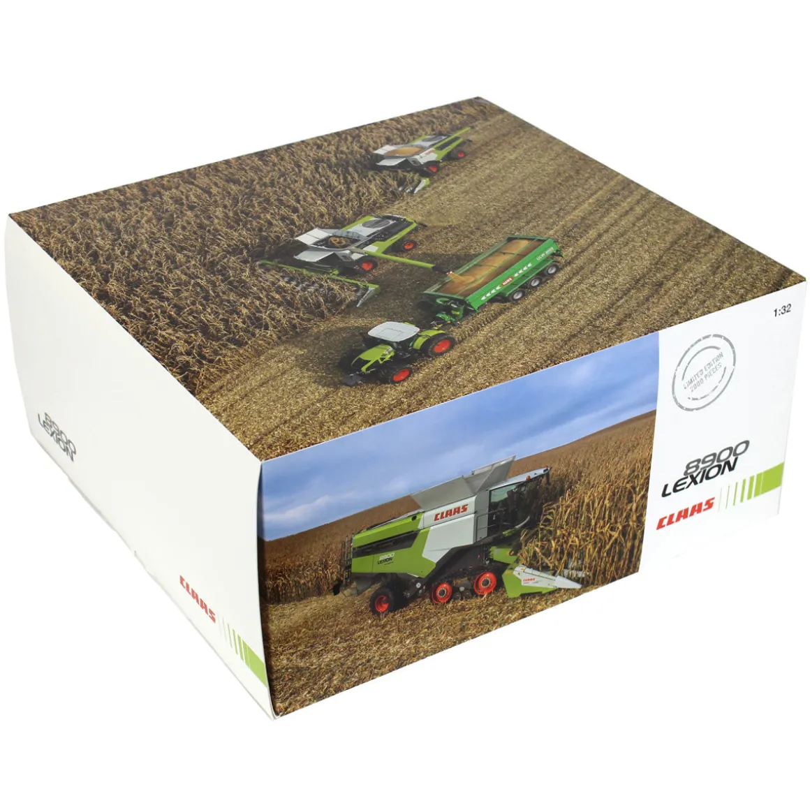 1/32 Claas Lexion 8900 TT MY23 Combine w/ Corio 1275 C Conspeed Corn Head