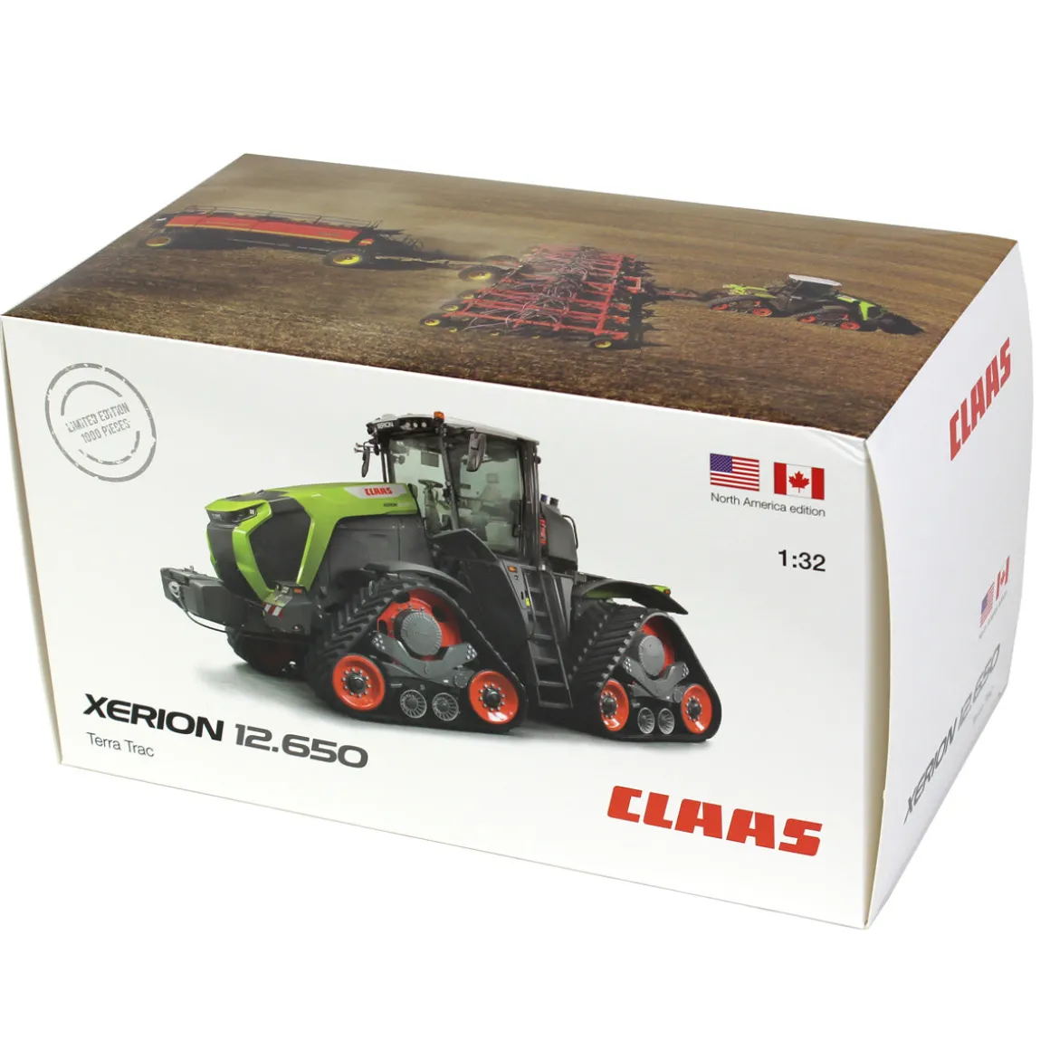 1/32 Claas Xerion 12.650 Terra Trac Tractor, North America Edition