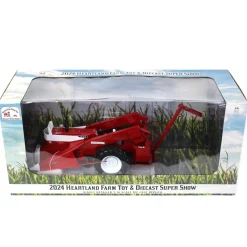 1/16 Cockshutt 1650 with 2 Row Picker & Sheller, 2024 Heartland Toy Show