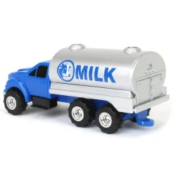 1/64 Collect N Play Blue & Silver Milk Tanker Truck by ERTL