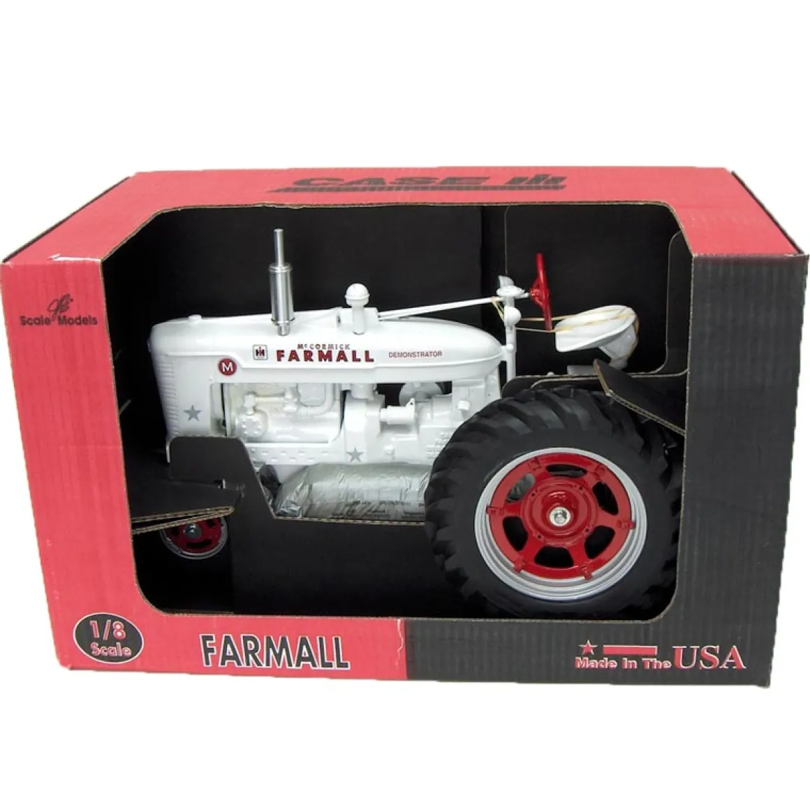 1/8 Collector Edition IH Farmall M White Demonstrator, Made in the USA
