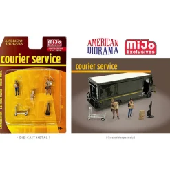 1/64 Courier Service Figure Set, Mijo Exclusive
