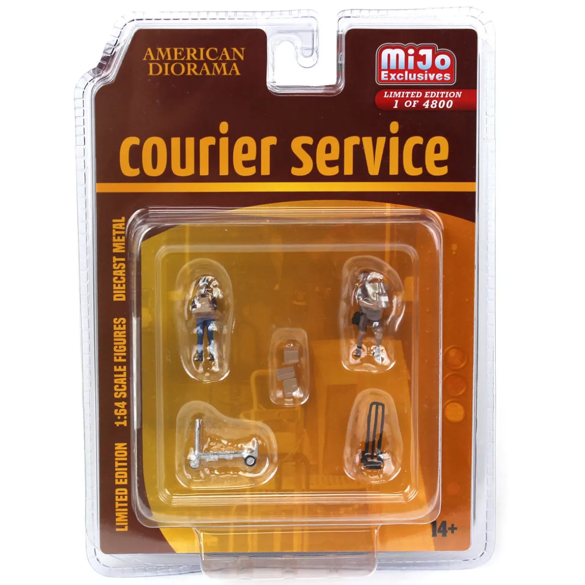 1/64 Courier Service Figure Set, Mijo Exclusive