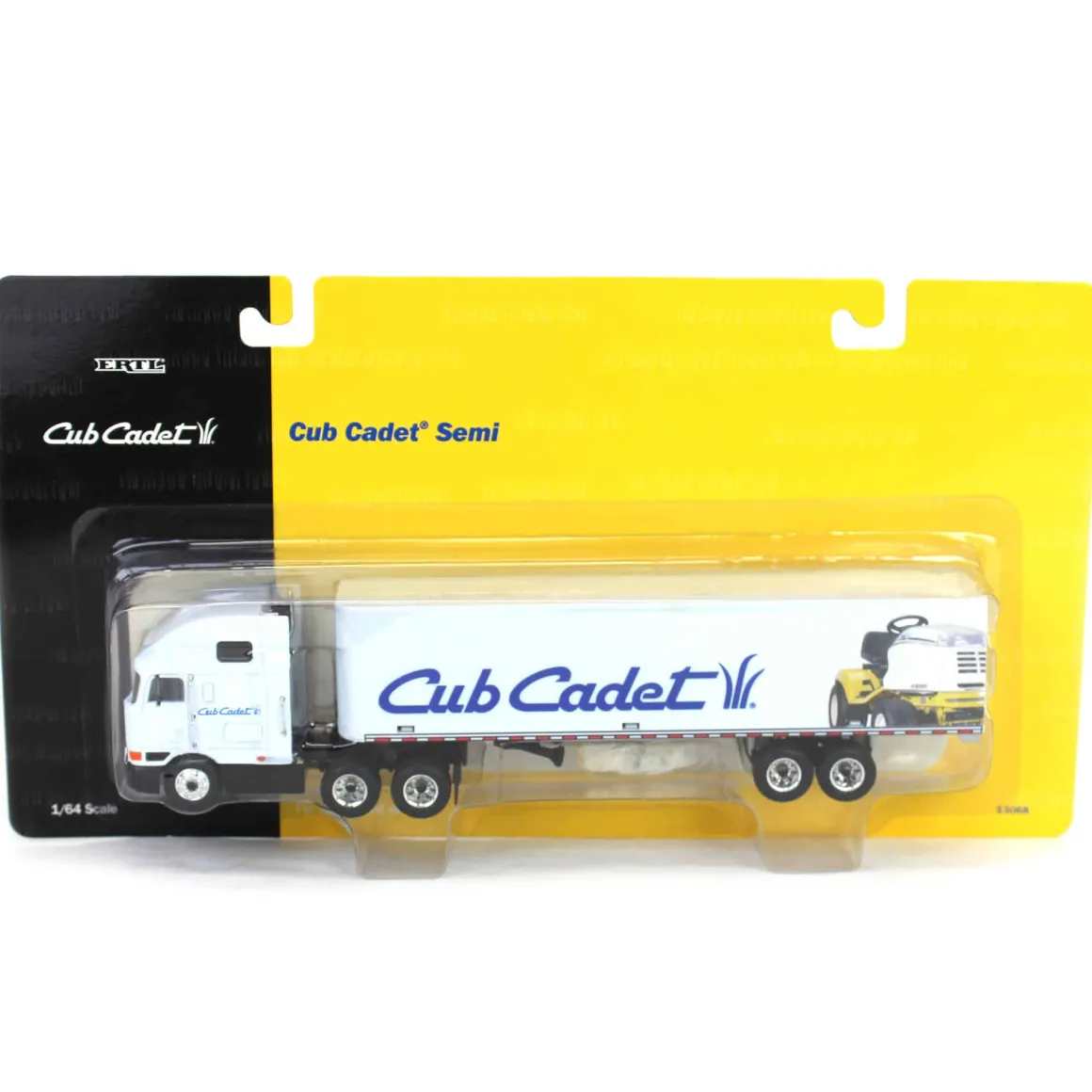 1/64 Cub Cadet Semi with Van Trailer featuring Cub Cadet