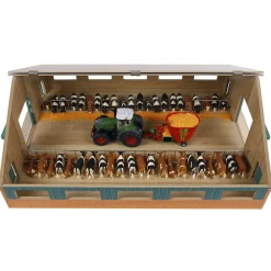 1/32 Deluxe Cattle Barn with Feed Alley