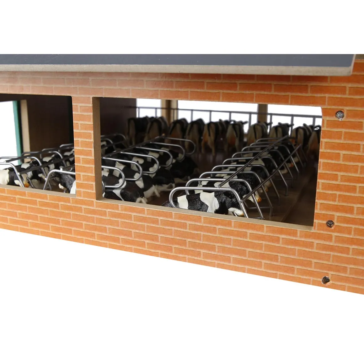 1/32 Deluxe Cattle Shed with Milking Parlour Set