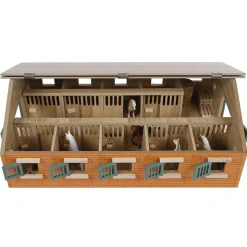 1/32 Deluxe Horse Stable with 9 Stalls