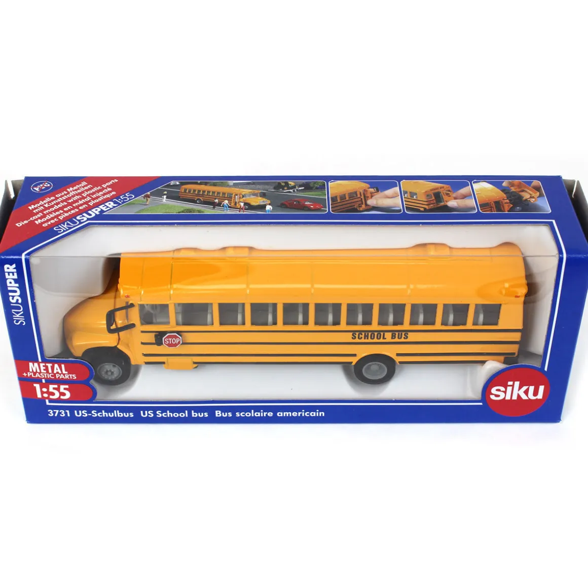 1/55 Die-cast USA School Bus