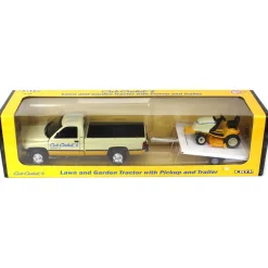 1/16 Dodge Ram Pickup Truck with Trailer & Cub Cadet HDB3206 Lawn Mower