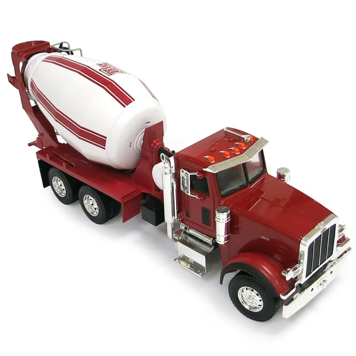 1/16 ERTL Big Farm Red Peterbilt 367 Truck with Cement Mixer