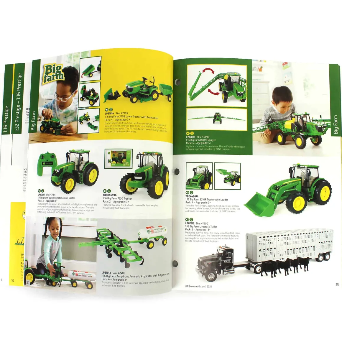 2025 ERTL John Deere Full Size Catalog