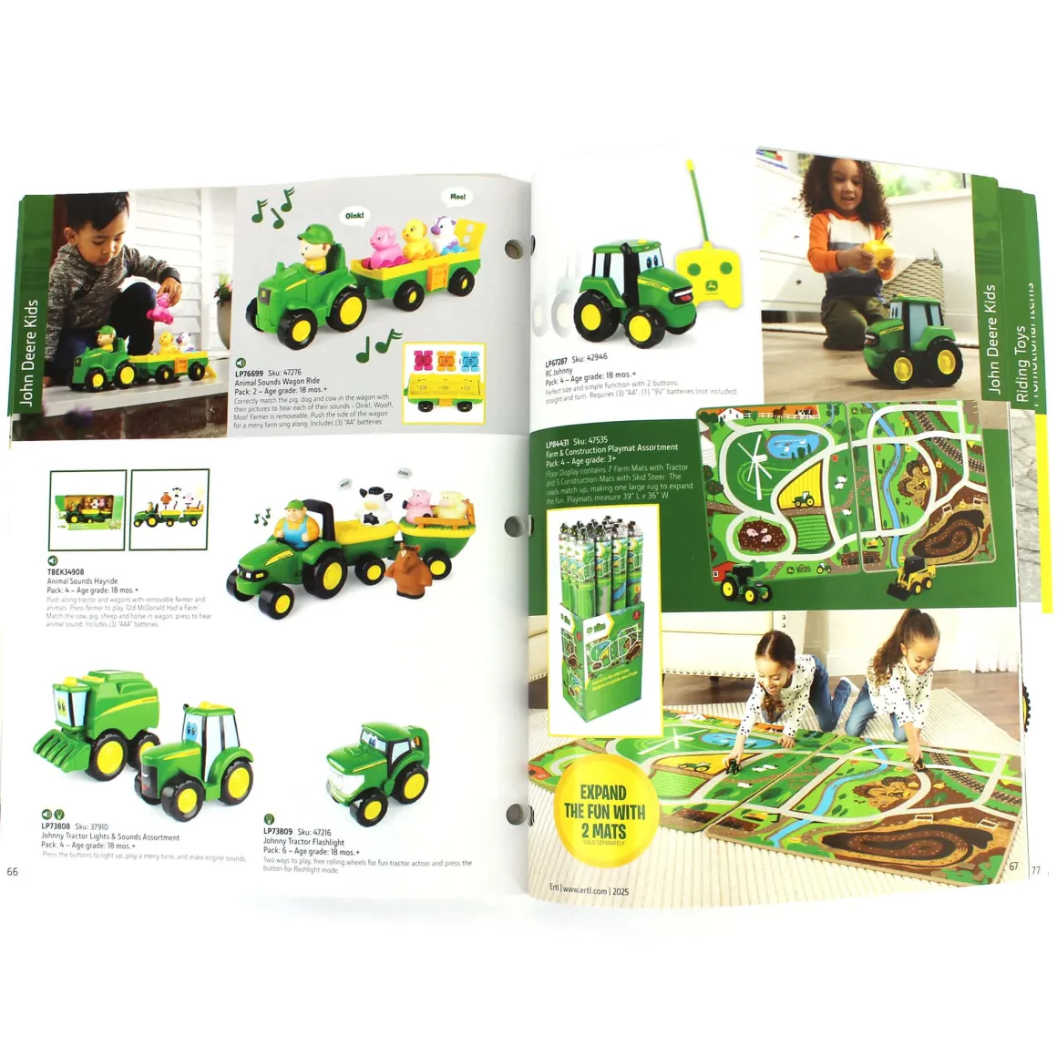 2025 ERTL John Deere Full Size Catalog