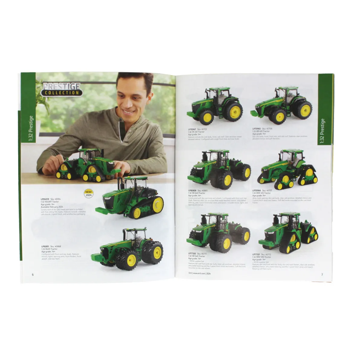 2024 ERTL John Deere Replicas and Toys "Mini" Catalog