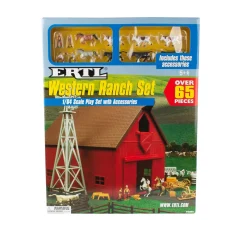 1/64 ERTL Western Ranch Play Set with Accessories