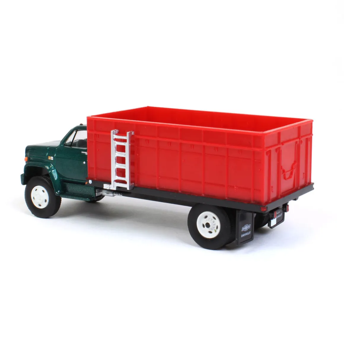1/64 Exclusive Limited 1984 Chevy C-60 Grain Truck with Green Cab