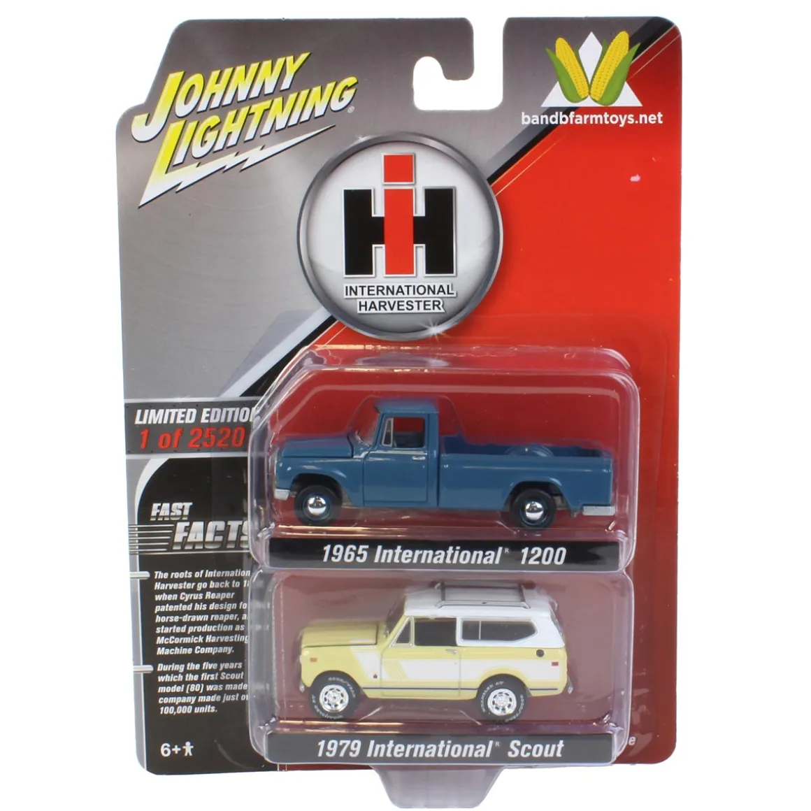 1/64 Exclusive Limited Edition International 2 Pack: 1965 Model 1200 & 1979 Scout