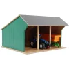 1/32 Farm Machinery 3 Bay Shed