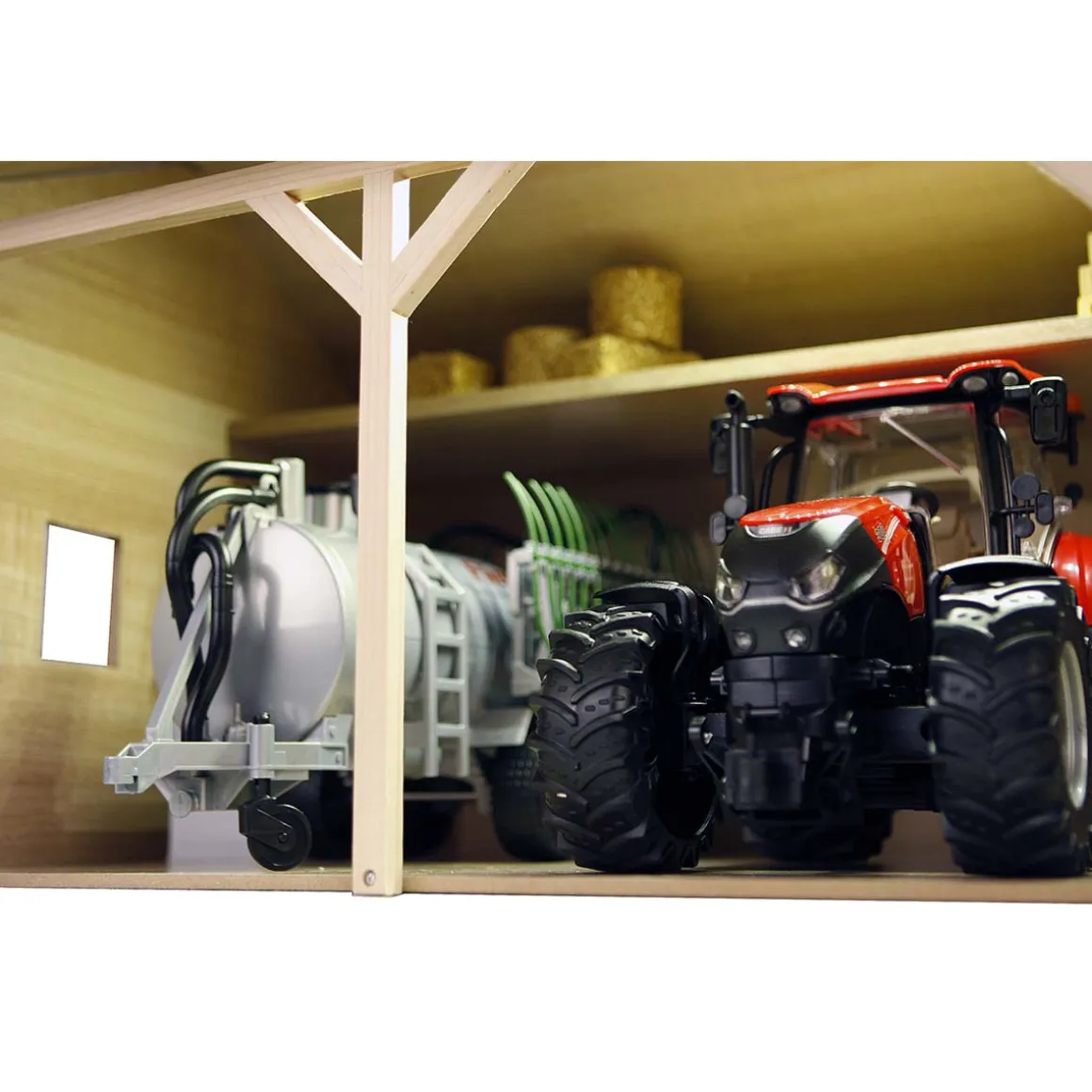 1/16 Farm Machinery 3 Bay Shed
