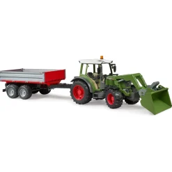 1/16 Fendt 211 Vario Tractor with Front Loader & Tipping Trailer by Bruder