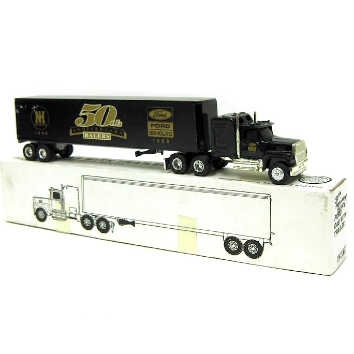 1/64 Ford 9000 Truck w/ 50th Anniversary Ford/New Holland Logo