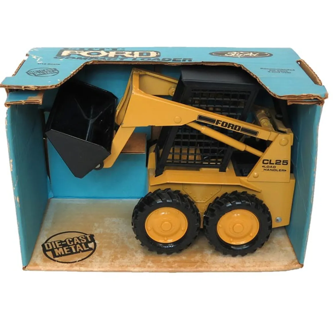 1/16 Ford CL 25 Compact Skid loader, Made in the USA by ERTL
