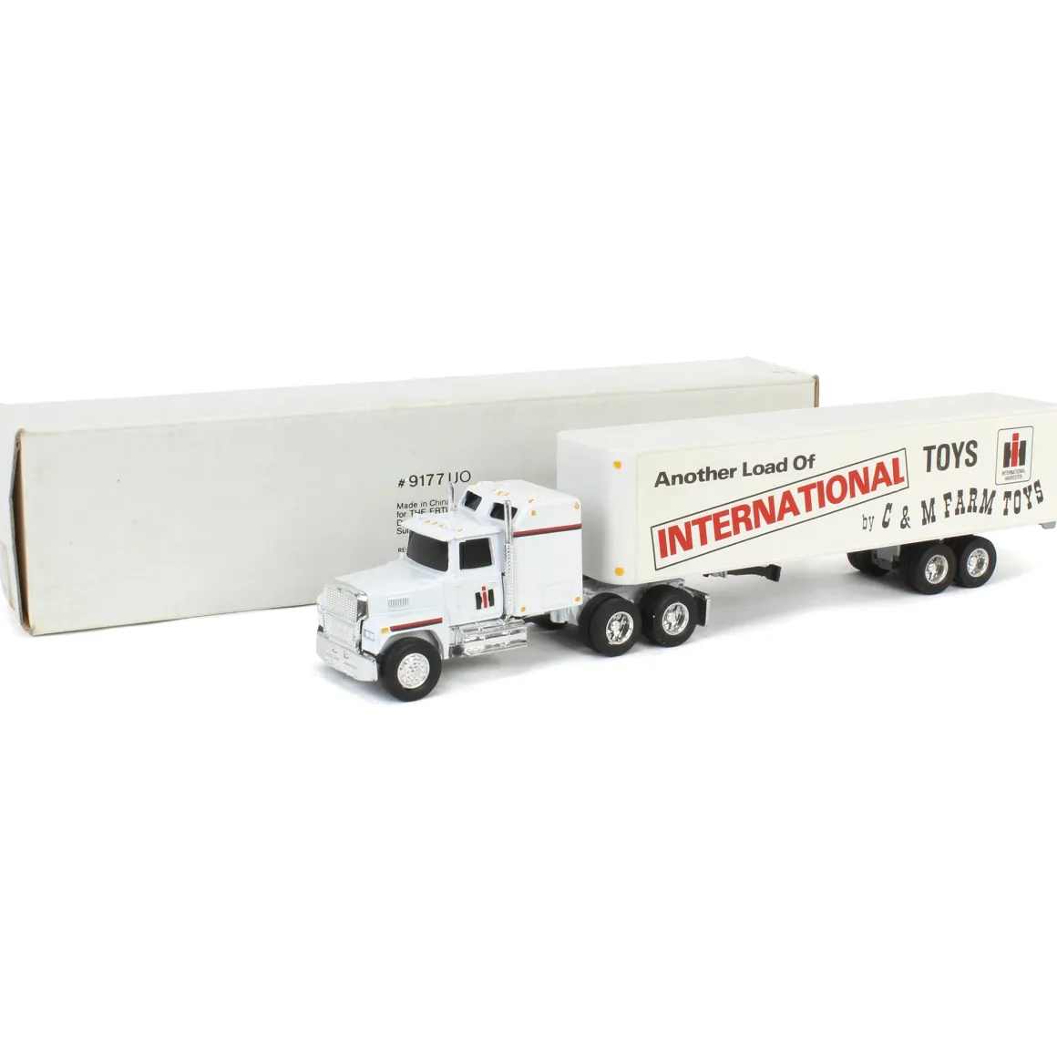 1/64 Ford LTL-9000 International Toys Semi and Box Trailer