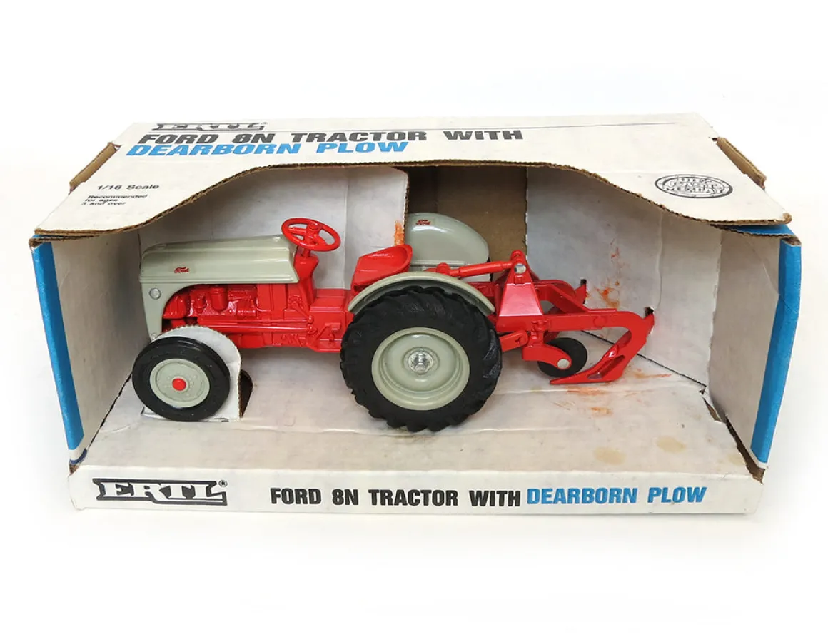 1/16 Ford 8N with 2 Bottom Plow