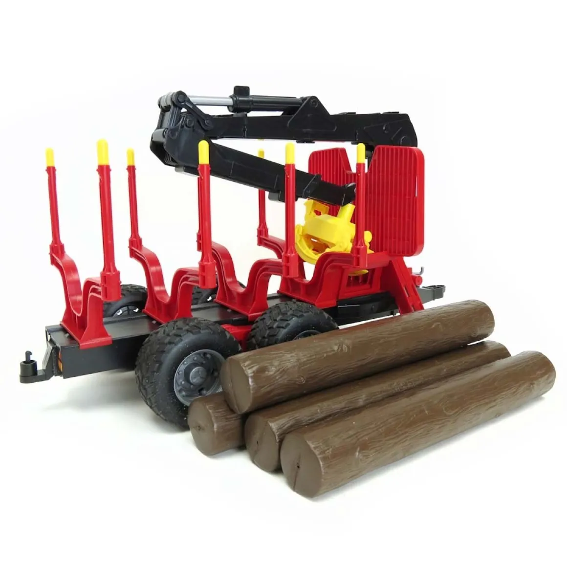 1/16 Forestry Trailer with Loading Crane & 4 Logs