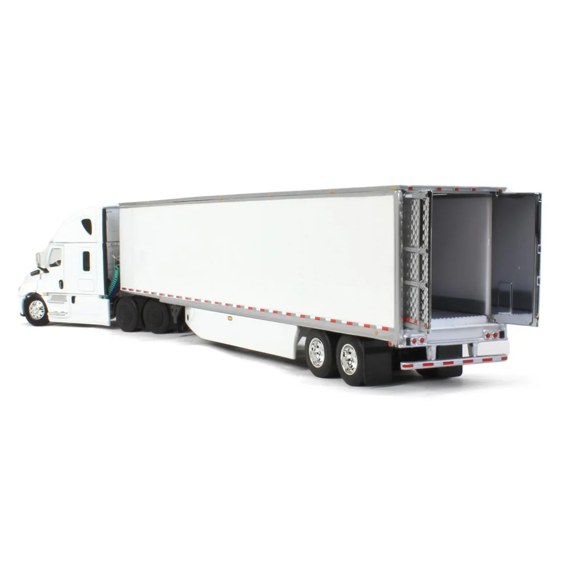 1/64 Freightliner 2018 Cascadia Sleeper w/ 53' Utility Trailer & Carrier Reefer, DCP by First Gear