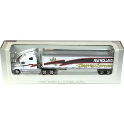 1/64 Freightliner C120 with New Holland Harvest Support Box Trailer