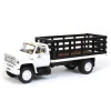 1/64 GMC 6500 Stake Bed, White with Black Stakes, First Gear Exclusive