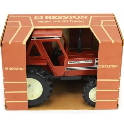 1/16 Hesston 100-90 2WD with Cab and White Decals by Scale Models