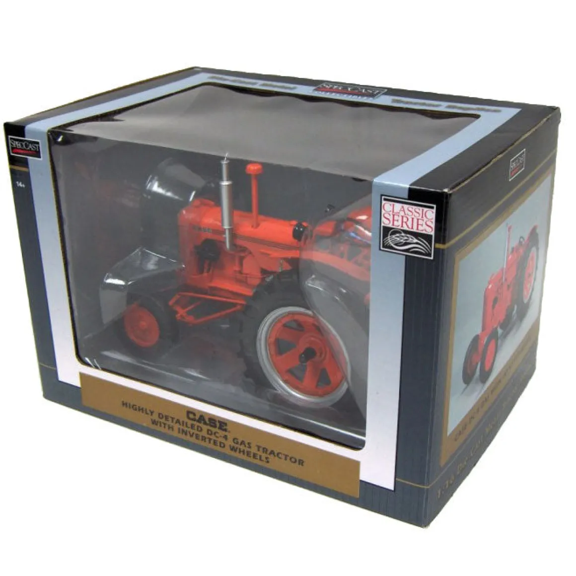 1/16 High Detail Case DC-4 Gas Wide Front with Inverted Wheels