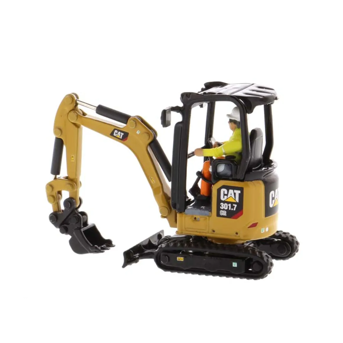 1/50 High Detail CAT 301.7 CR Mini Hydraulic Excavator