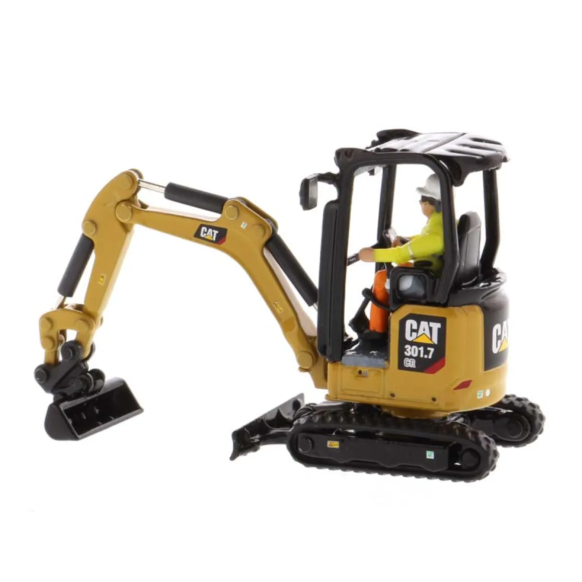 1/50 High Detail CAT 301.7 CR Mini Hydraulic Excavator