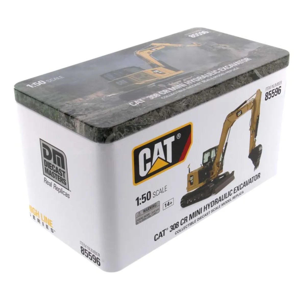 1/50 High Detail CAT 308 CR Mini Hydraulic Excavator