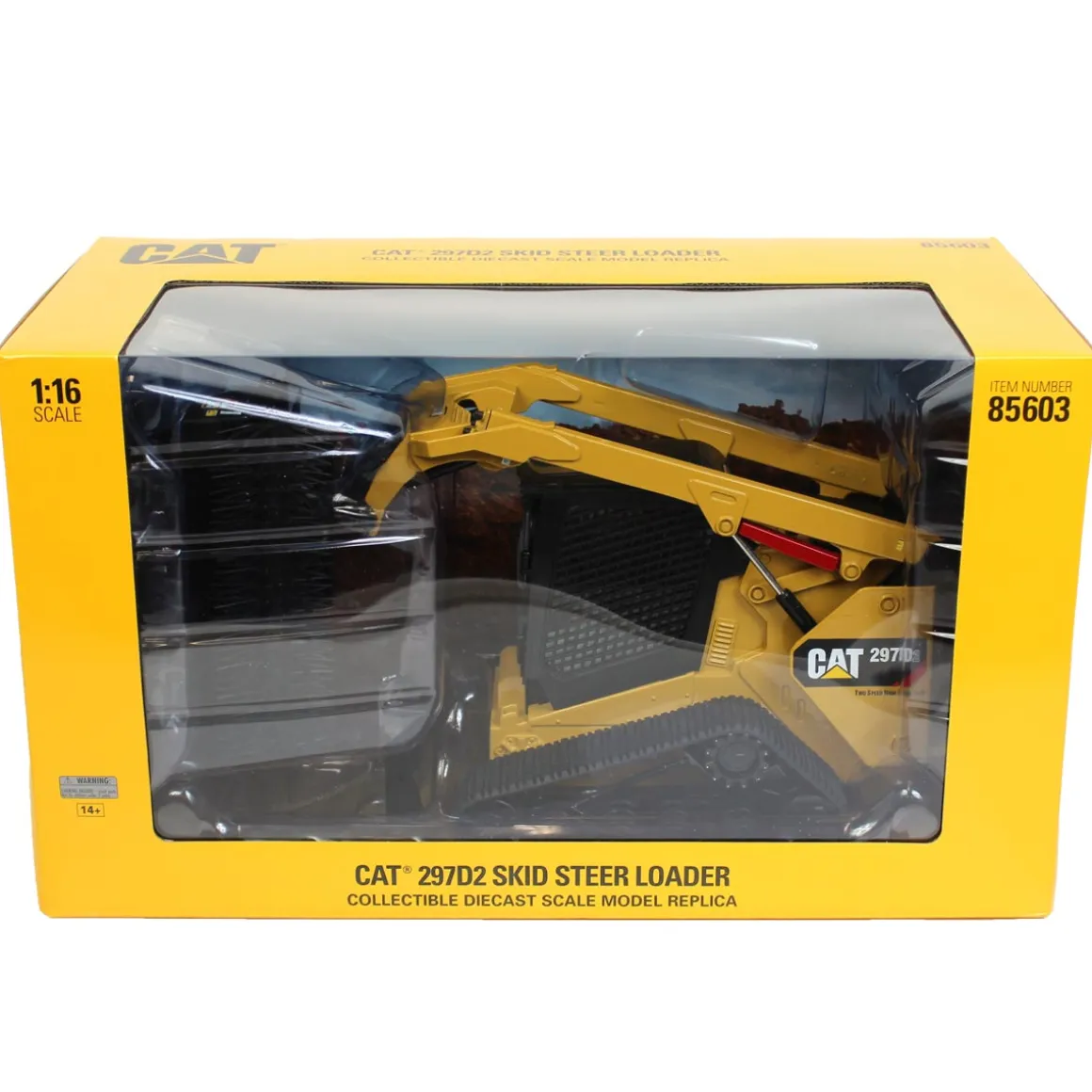1/16 High Detail Caterpillar 297D2 Multi-Terrain Skid Loader