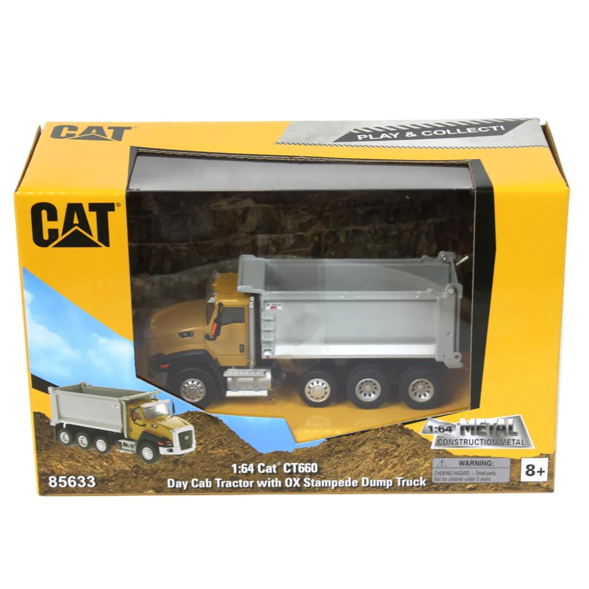 1/64 High Detail Caterpillar CT660 Stampede Dump Truck