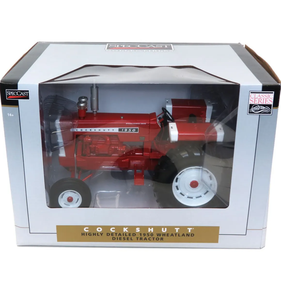 1/16 High Detail Cockshutt 1950 Wheatland Diesel Tractor