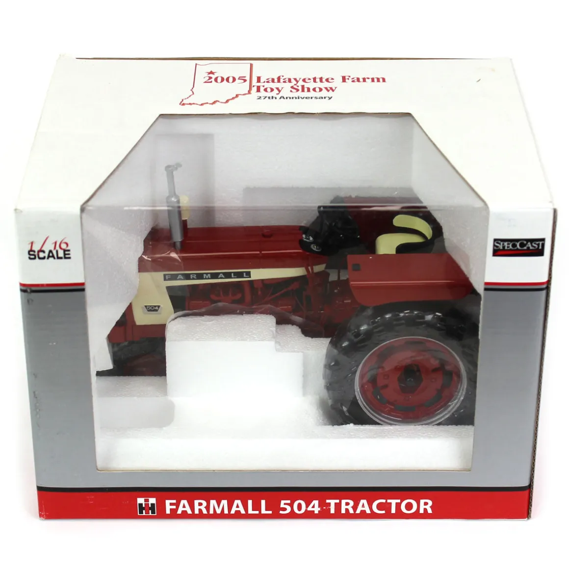 1/16 High Detail Farmall 504 Gas Narrow Front, 2005 Lafayette Farm Toy Show