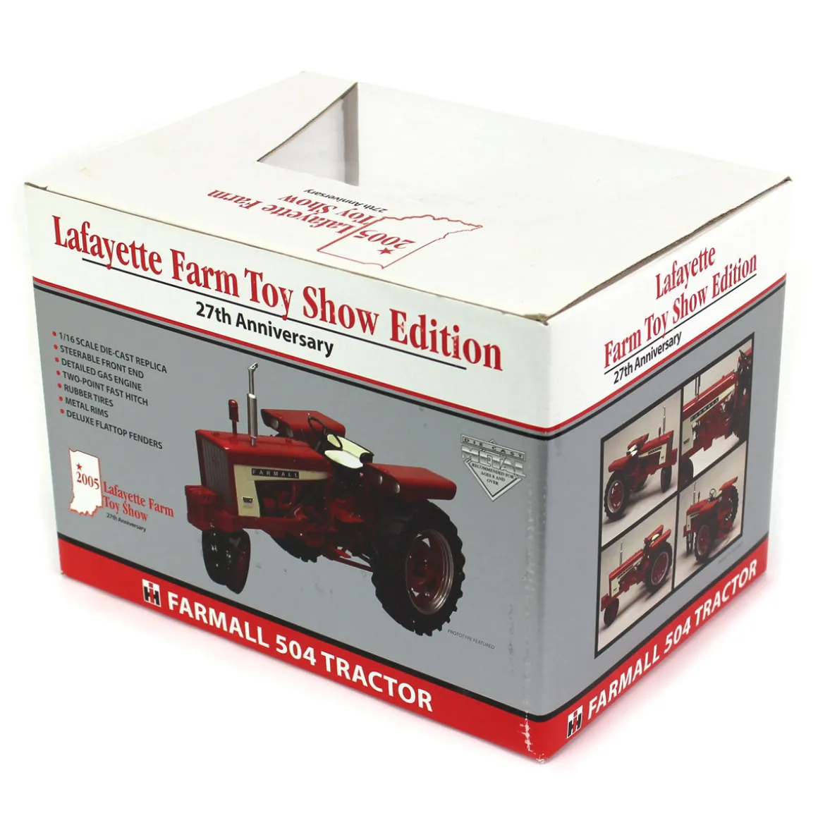 1/16 High Detail Farmall 504 Gas Narrow Front, 2005 Lafayette Farm Toy Show