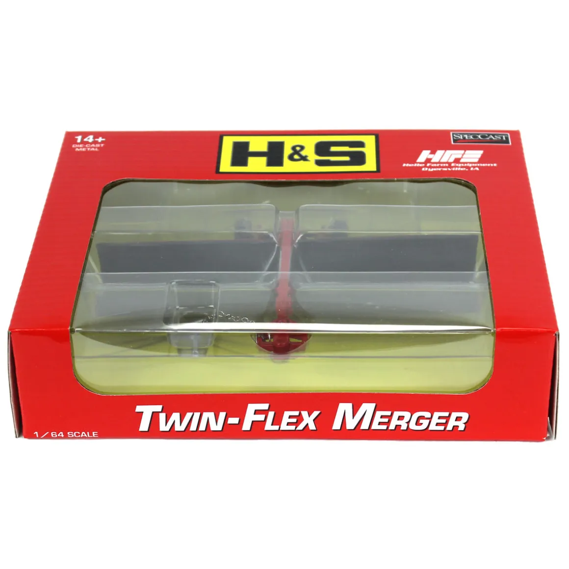 1/64 High Detail H&S Twin Flex Hay Merger