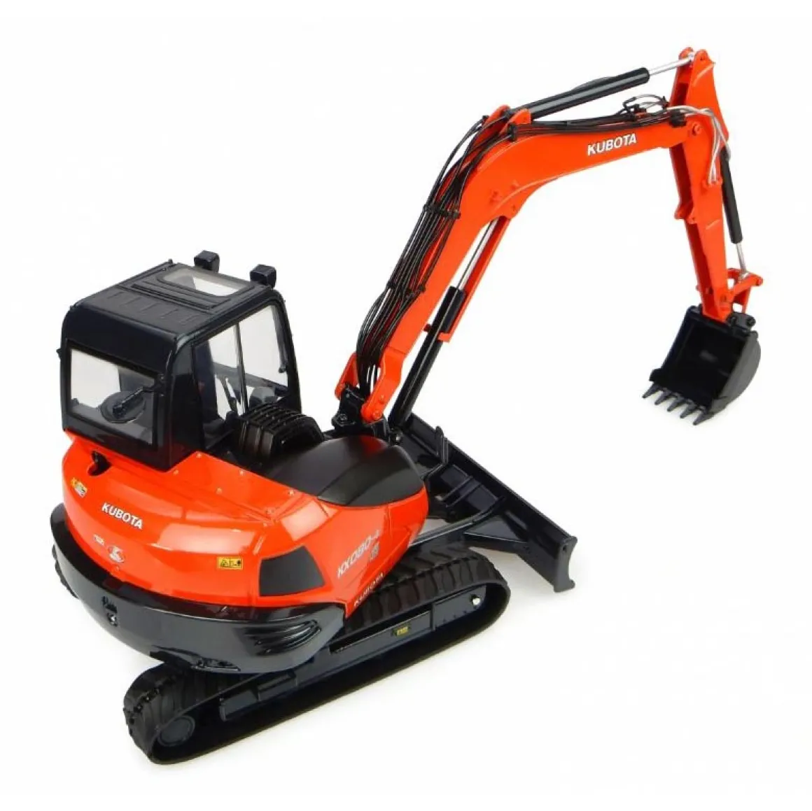 1/24 High Detail Kubota KX080-4 Excavator USA Version