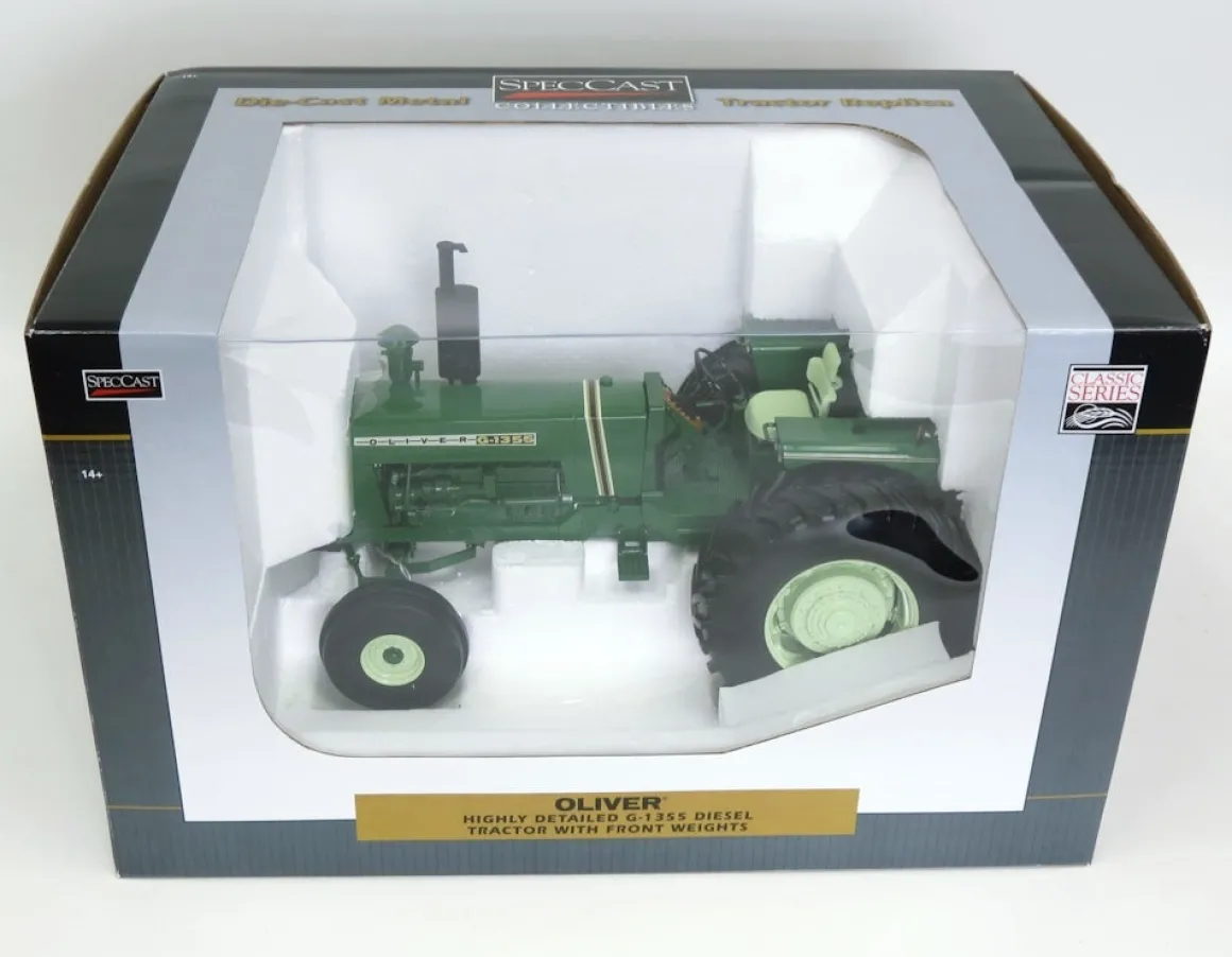 1/16 High Detail Oliver G-1355 Diesel with Front Weights