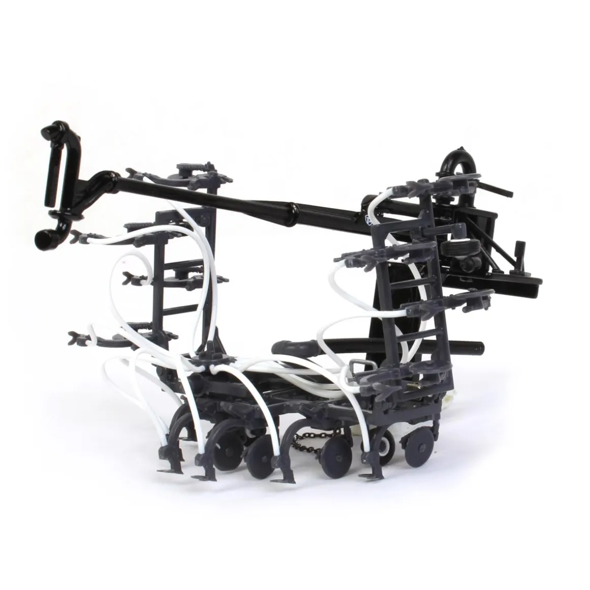 1/64 High Detail Puck Manure 4-Wheel Drive Tractor Mounted Swingarm with Dietrich Toolbar
